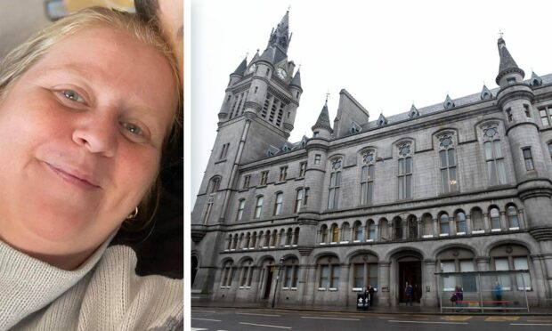 Gail Fraser stood trial at Aberdeen Sheriff Court. Image: Facebook/DC Thomson