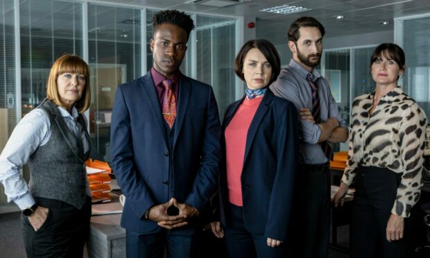 The cast of Granite Harbour, BBC's new crime drama that is set in Aberdeen. Image: BBC Picture Publicity.
