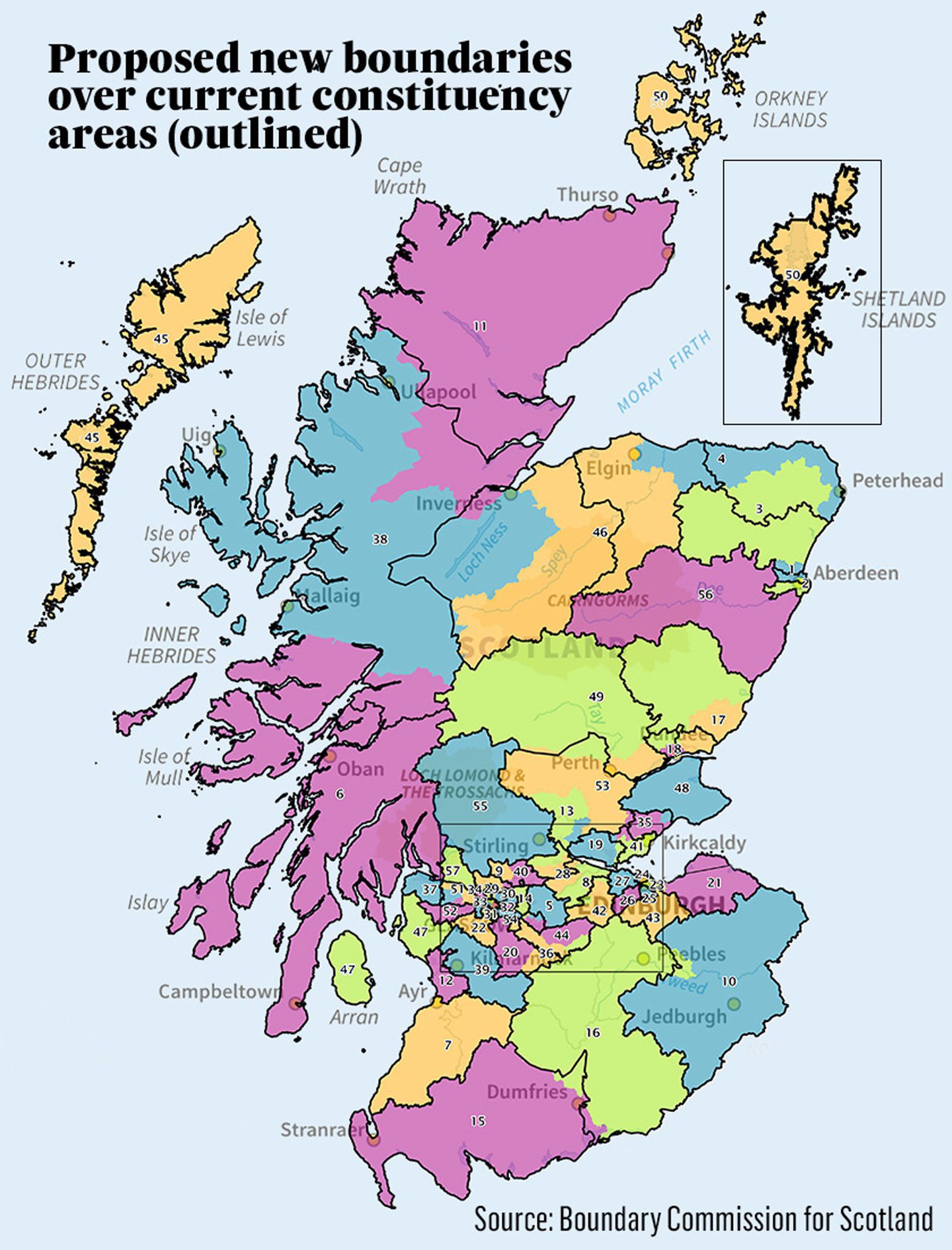 Anger over changes to Aberdeenshire UK parliament boundaries