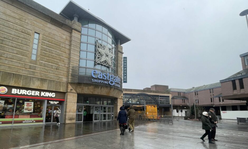 Eastgate Centre in Inverness where Argos' Inverness unit was