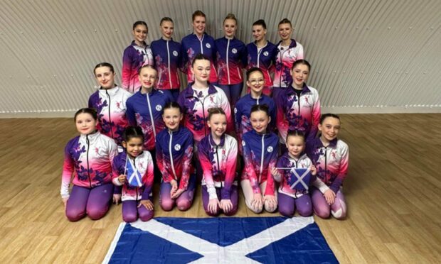 The dancers will represent Scotland at next year's Dance World Cup. Image: Kerry Watson.