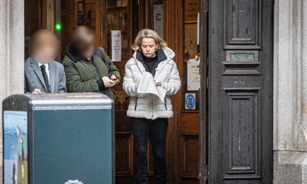 Laura Gemmell appeared at Aberdeen Sheriff Court. Image: Wullie Marr/DC Thomson