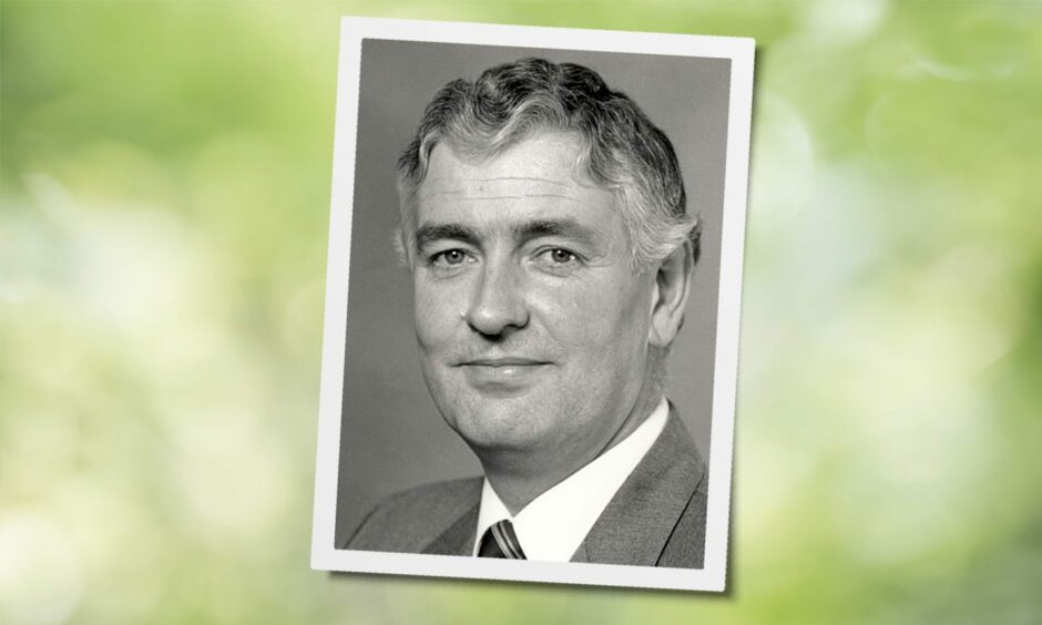 Sir Ian Grant is pictured in black and white and is one of our farming community obituaries of 2022.