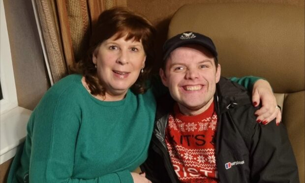 Linda Harris and son Christopher finally have answers after Aberdeen University experts trialled a new type of genetic testing. Image: Linda Harris