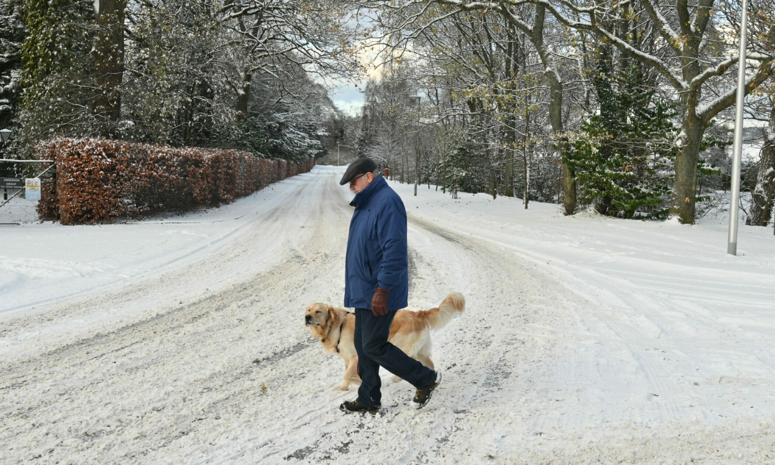 The wintry weather always brings an increase in emergency cases of trips and falls. Image: Jason Hedges/DC Thomson