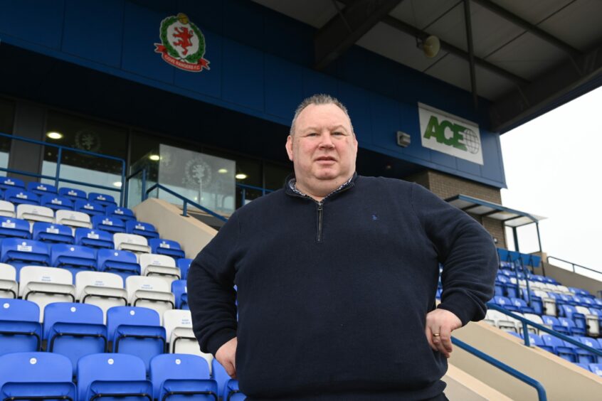 Cove Rangers chairman Keith Moorhouse. Image: Kenny Elrick/DC Thomson