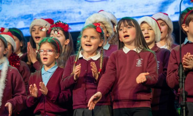 WATCH: Kintore Primary sing I Wish It Could Be Christmas Every Day