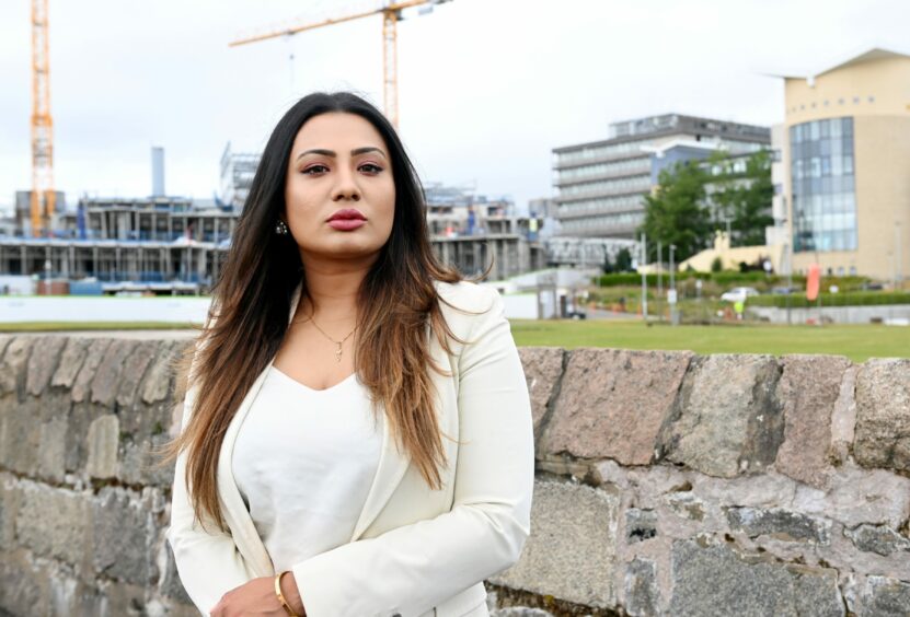 Labour councillor Deena Tissera worries changes to Aberdeen City Council services could open the back door to privatisation. Image: Kami Thomson/DC Thomson.