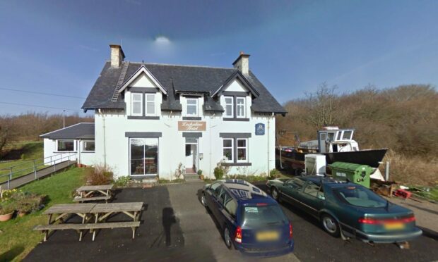 700 litres of fuel has been taken from the Lochaline Hotel. Image: Google Maps.