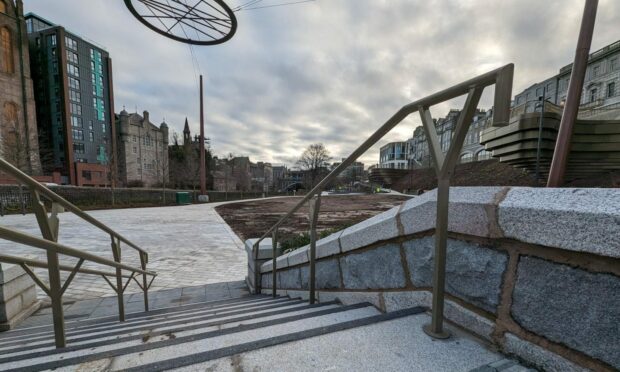 Concerns about pointing at Union Terrace Gardens, Aberdeen, have been dismissed by a senior council official. John Wilson says comparing new lime mortar pointing with cement seen elsewhere in the city is comparing "apples with oranges". Image: Alastair Gossip/DC Thomson.