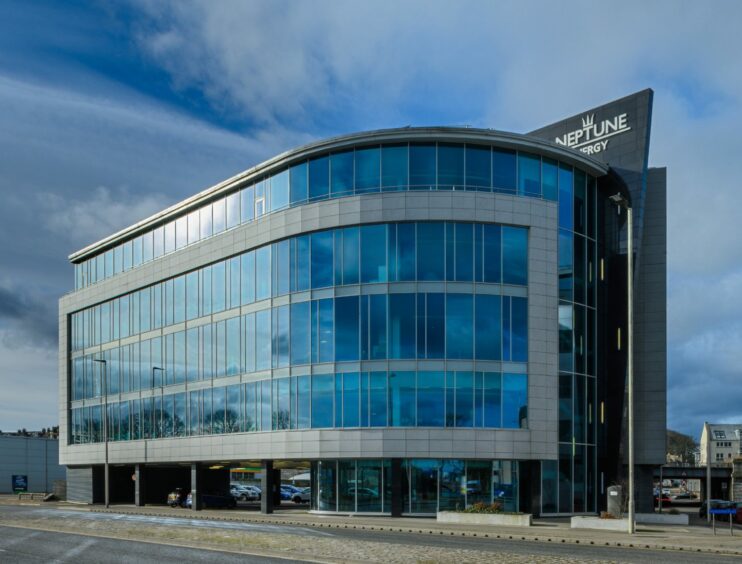 Neptune Energy's offices on North Esplanade West in Aberdeen.