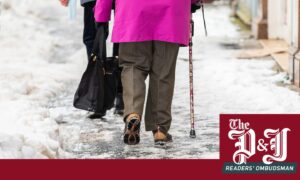 You can no more eliminate entirely the risk of a spelling mistake or a factual error when telling a story than you can the chances of a humiliating tumble on an ungritted path. Image: Steve MacDougall / DCT Media