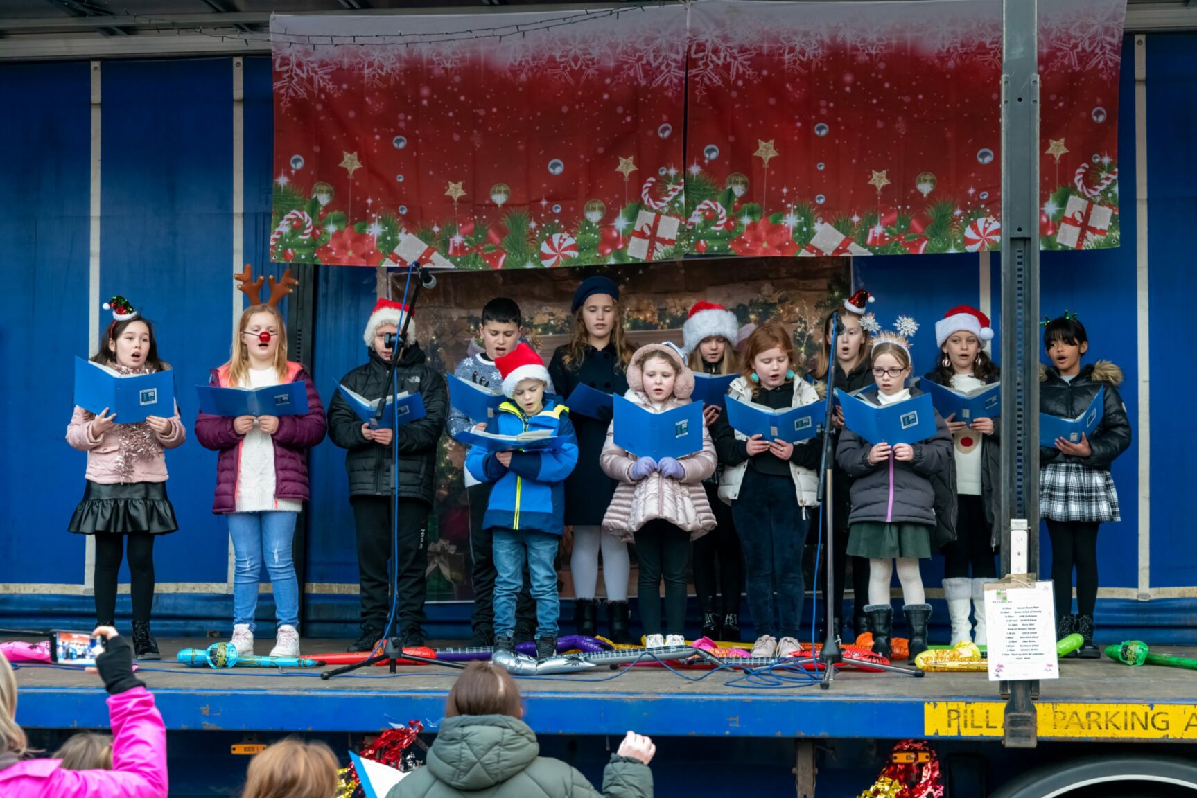 Peterhead Christmas lights come to life to spread festive cheer
