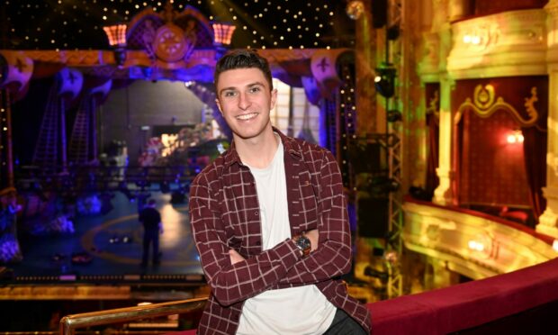 Aberdeen-actor Michael Karl-Lewis is having a magical time playing Peter Pan in this year's panto at His Majesty's Theatre. Image: Paul Glendell/DC Thomson