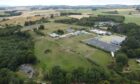 250 homes had been proposed on the Tillyoch Equestrian Centre site and surrounding land. Image: Paul Glendell/DC Thomson