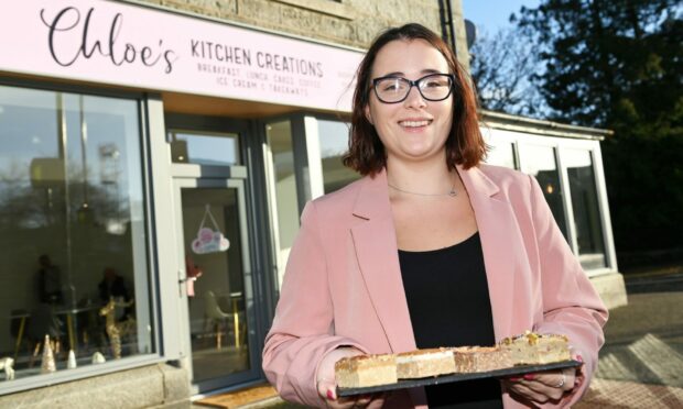 Chloe Lawson was one of many entrepreneurs in the north-east toasting a new opening. Image: Paul Glendell/DC Thomson.