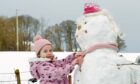 Lucie Mather, 4 with her snow princess Twinkle Toes at her home in Stonehaven.
Picture by Darrell Benns / DC Thomson