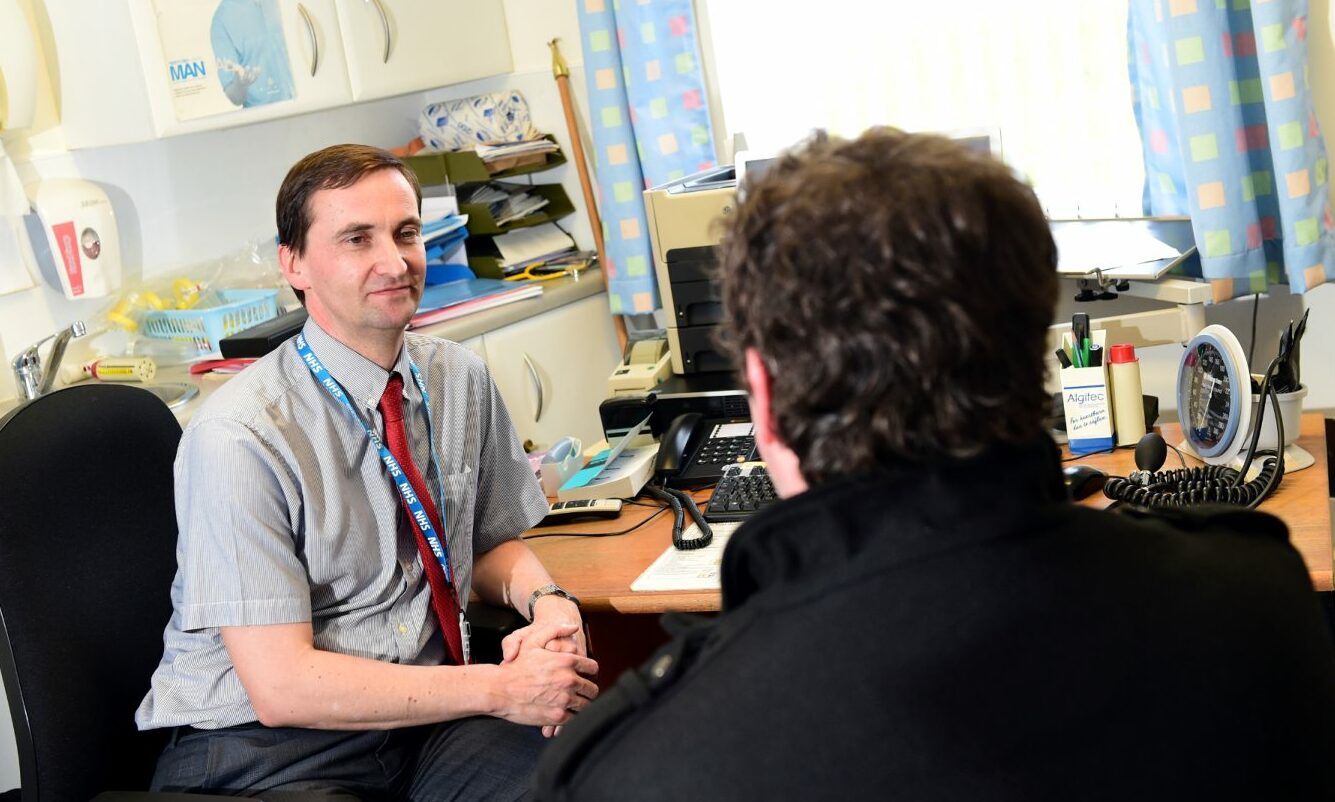 Chris Provan says GPs are being left stressed out. Image: Kami Thomson/ DC Thomson