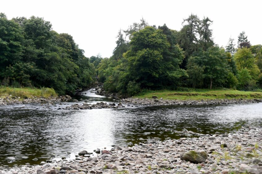The banks of the River Dee.
