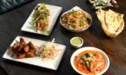 Asian food dishes