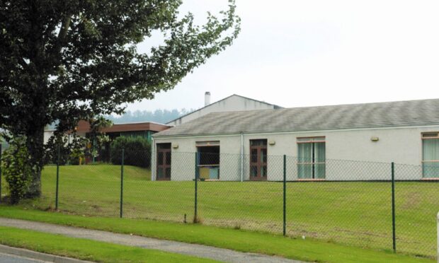 Muirtown Primary School and Nursery is closed after damage was reported to the school building. Image: Sandy McCook/ DC Thomson.