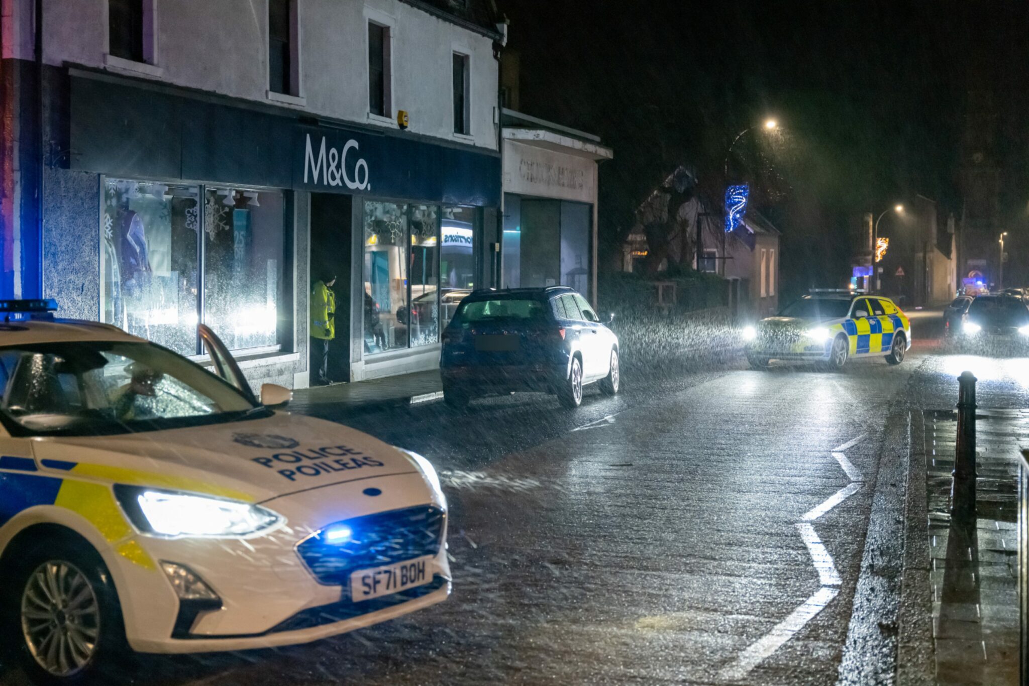 Pedestrian hit by car in crash on Banff High Street