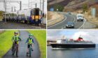 The Strategic Transport Projects Review contains recommendations for all sorts of transport projects across Scotland. Images: Transport Scotland.