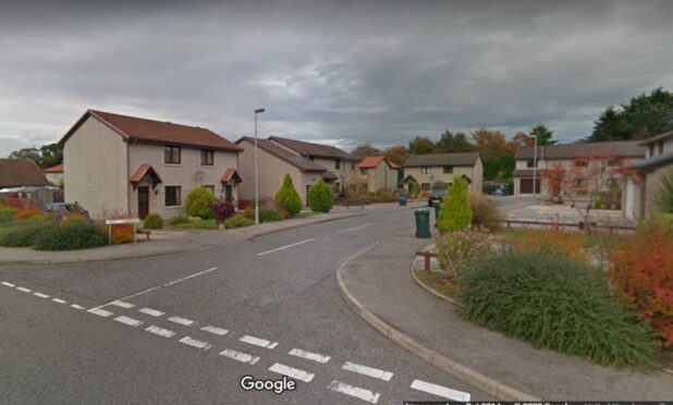 Police carried out a pre-planned search at a home on Spey Avenue in Fochabers. Image: Google