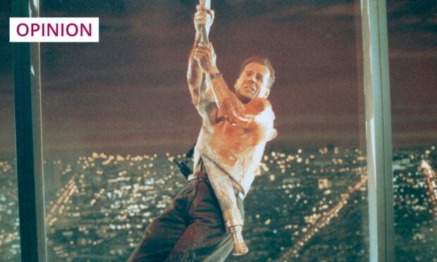 Bruce Willis, an unlikely Christmas icon, in 1988 film Die Hard (Image: 20th Century Fox/Kobal/Shutterstock)