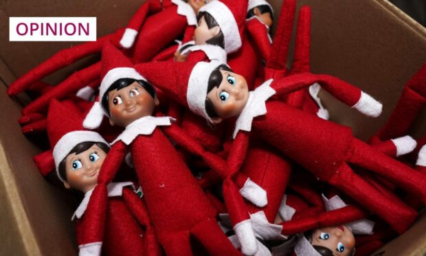 Elf on the Shelf is popular with children, much to the chagrin of some frazzled parents (Image: John Bazemore/AP/Shutterstock)