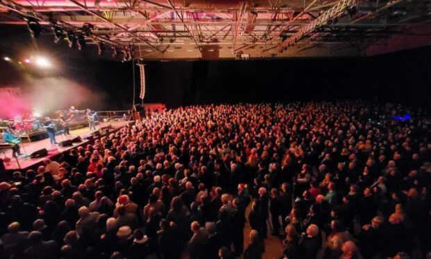 The Proclaimers recently played in front of a crowd of 1,800 at Inverness Leisure. Image: LCC Live