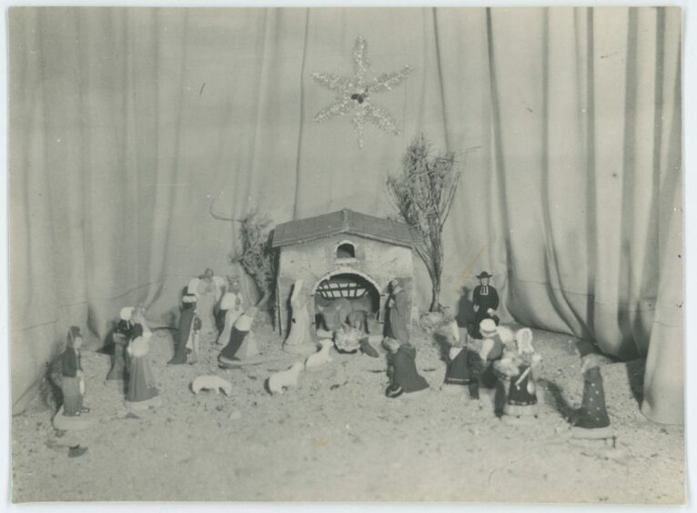 Nativity scene from the 1940’s.