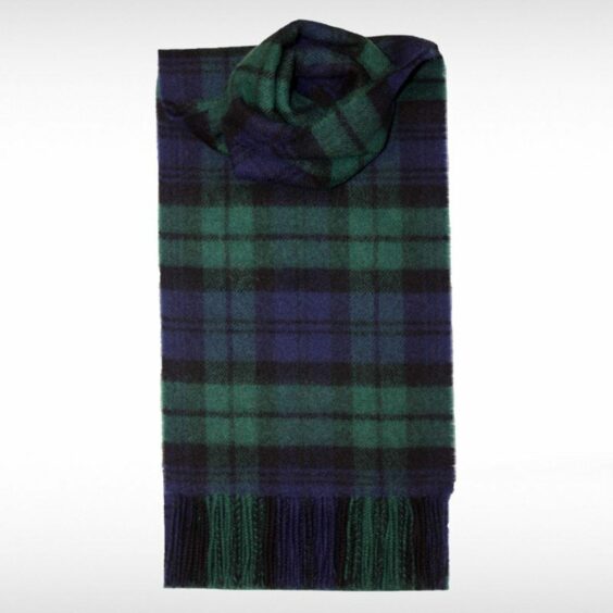 A Black Watch tartan scarf could be the perfect Scottish Christmas gift.