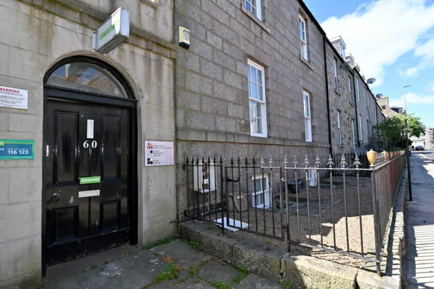 Aberdeen Samaritans office.