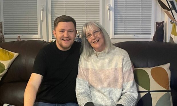 Connor Buchan is running the London Marathon in honour of his mother Susan who has MS
