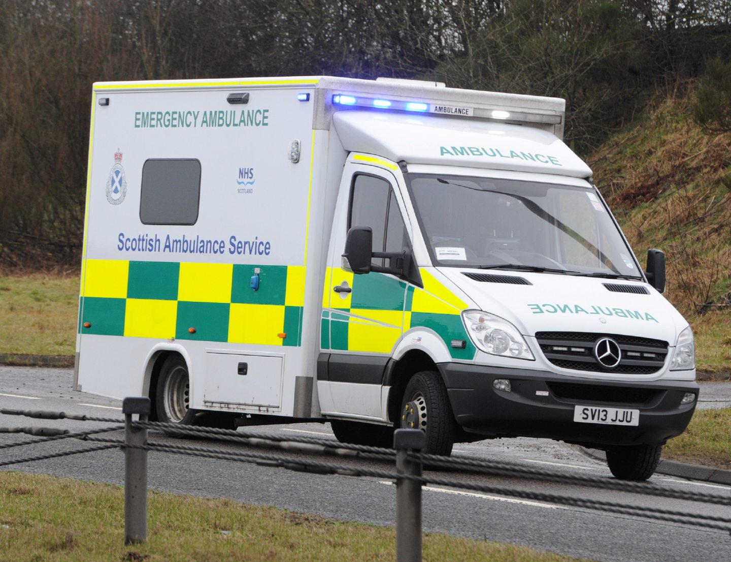 The standby Turriff ambulance is one of several initiatives being introduced to Grampian. Image: Chris Sumner/ DC Thomson