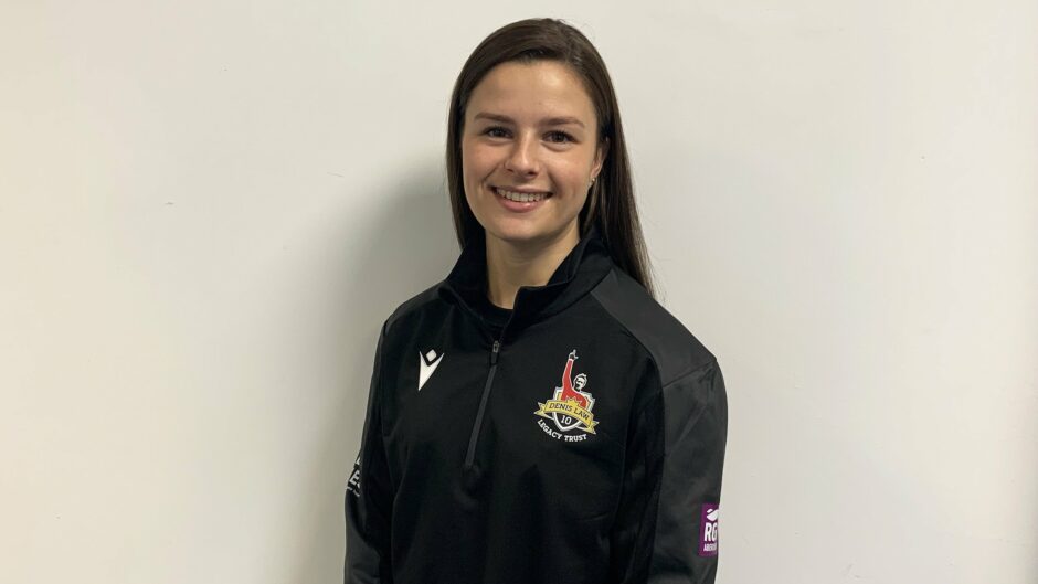 Kiana Coutts, Streetsport Outreach Development Officer at the Denis Law Legacy Trust