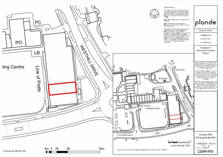 Plans revealed for 24hour prescription pickup kiosk in Westhill