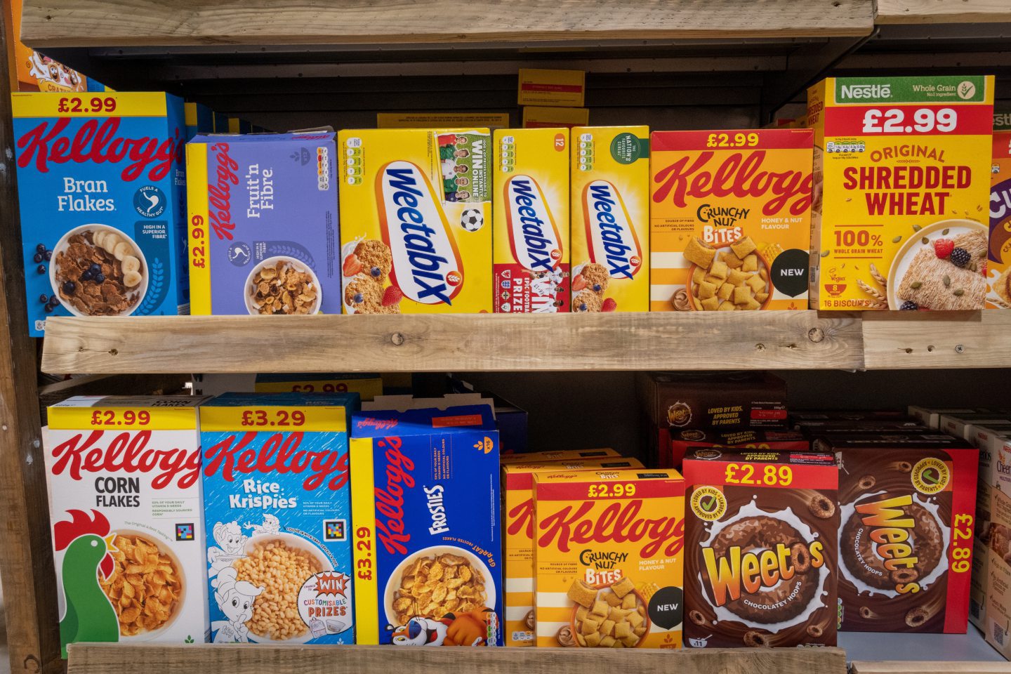 Own-brand cereals could be better for you. Image: Shutterstock / AmbrosiniV