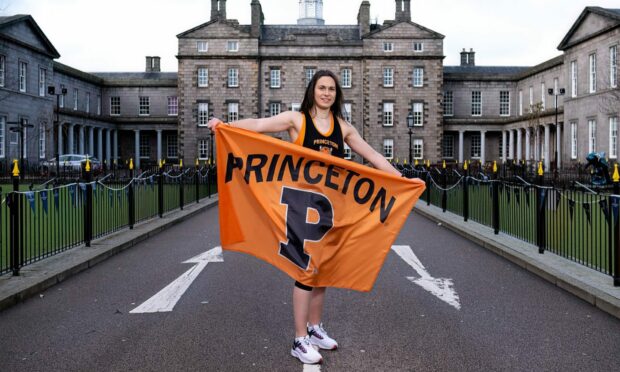 Angela McAuslan-Kelly will be swapping Robert Gordons College for Princeton University next summer. Image: Gabor Bartfai.