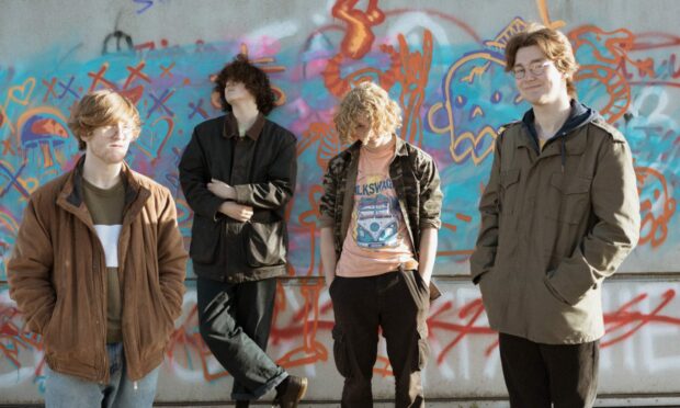 Rising Aberdeen band The Sun Day have signed with Fat Hippy Records. Photo by Samuel McGegor