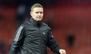 Interim Aberdeen boss Barry Robson refuses to be drawn on whether he’ll enter race to be new permanent manager