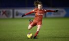 Brodie Greenwood in action for Aberdeen FC Women. Image: Shutterstock
