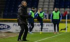 Cove Rangers manager Jim McIntyre during the 6-1 defeat at Inverness. Image: Ewan Bootman/SNS Group