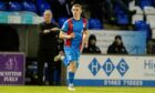 Midfielder Ben Woods made his debut for Inverness against Queen's Park. Image: SNS