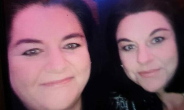 Sharon McLean (left), aged 47, Donna Janse Van Rensburg, 44, and both from Aberdeen died in the fire. Image: Tayside Police.