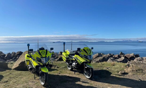 Police detected 21 crimes when they stopped 30 cars in Skye and Lochalsh. Image: Police Scotland