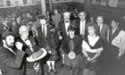1988 - The congregation of North Church of St Andrew all set for their Burns Supper.