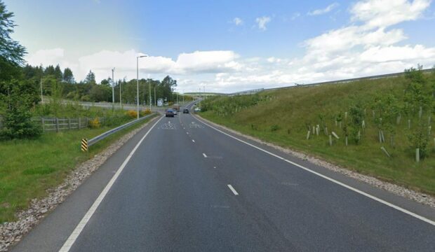 A90 Craibstone junction.