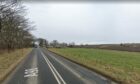 A man has been taken to hospital following a single-vehicle crash on the A98 near the Marchlands. Image: Google Maps.